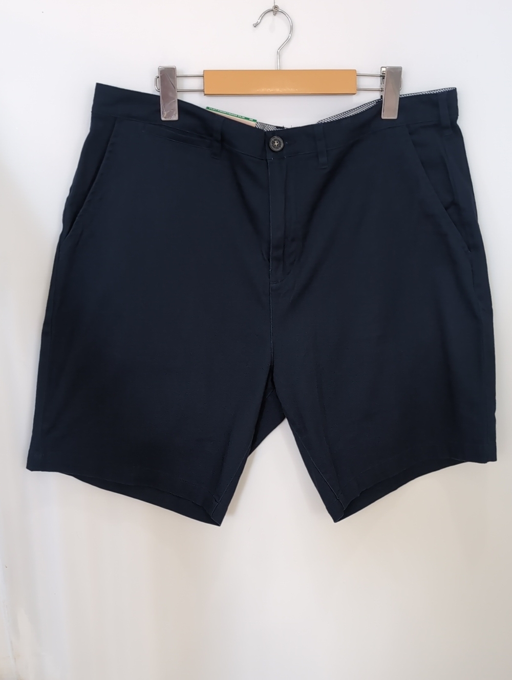 JACH'S NEW YORK | Men's Navy Flat Front Casual Shorts